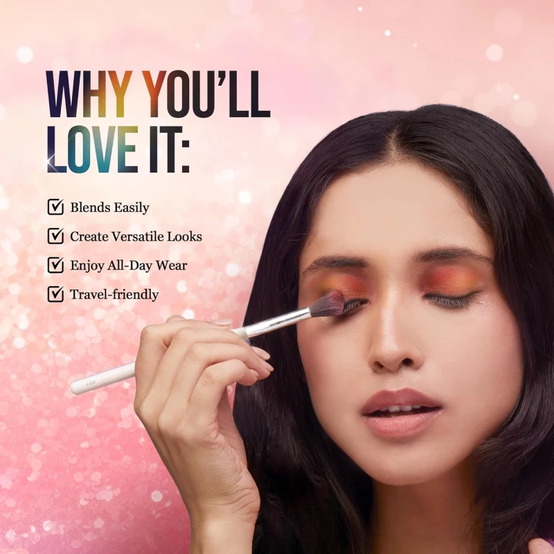 Hilary Rhoda Play N Blend Eyeshadow Palette | Matte & Shimmer Finish | Super-fine Particles | 18 Trendy Colours | Available in 2 Variants | Blends Easily - 20g (Day Dreamer - Shade 01) thumbnail 5
